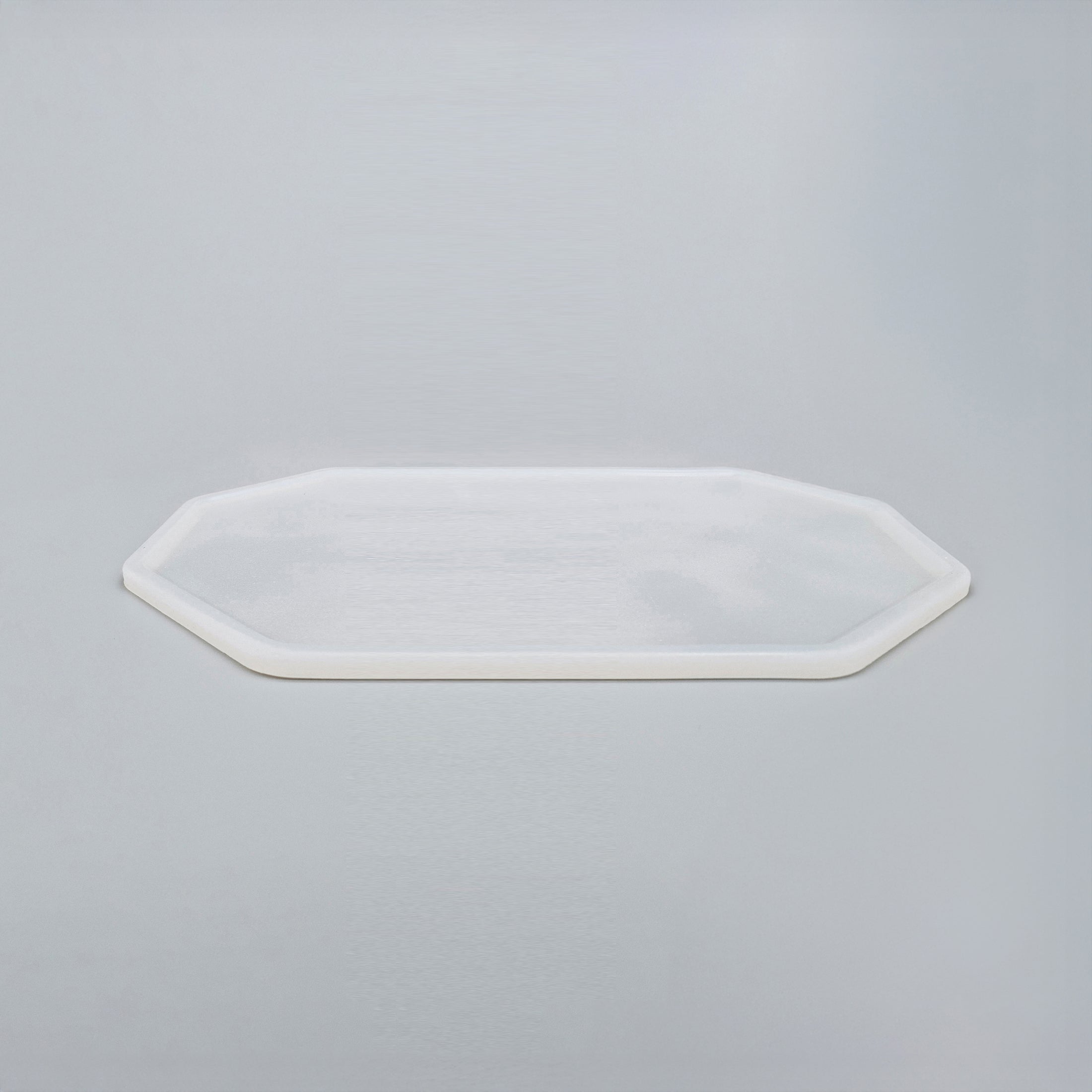 Set-Bestandteil farblose 2er Silikonunterlage für Katzengeschirr in Größe 20 cm – Ansicht von schräg oben (200)