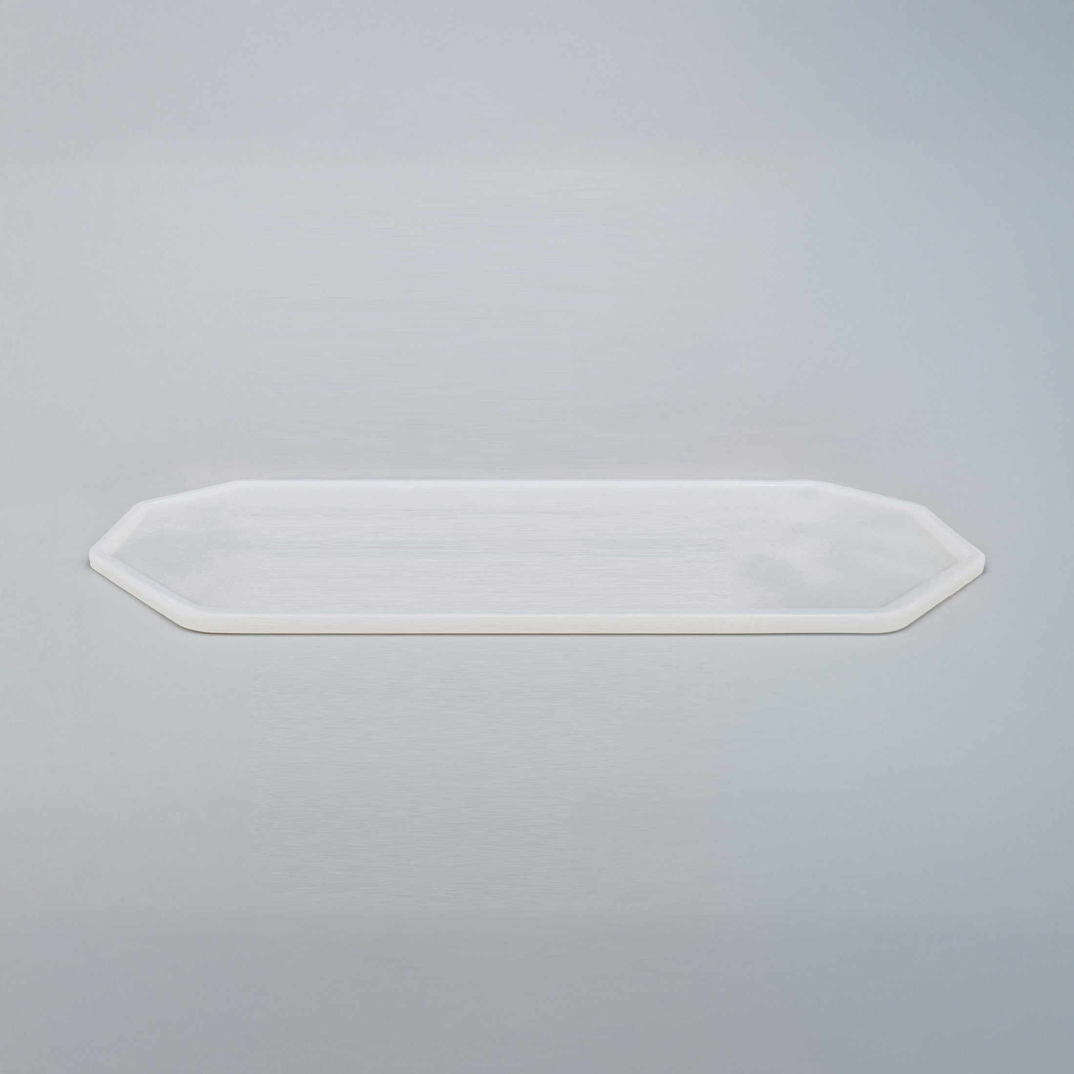 Set-Bestandteil farblose 3er Silikonunterlage für Katzengeschirr in Größe 20 cm – Ansicht von schräg oben (200)