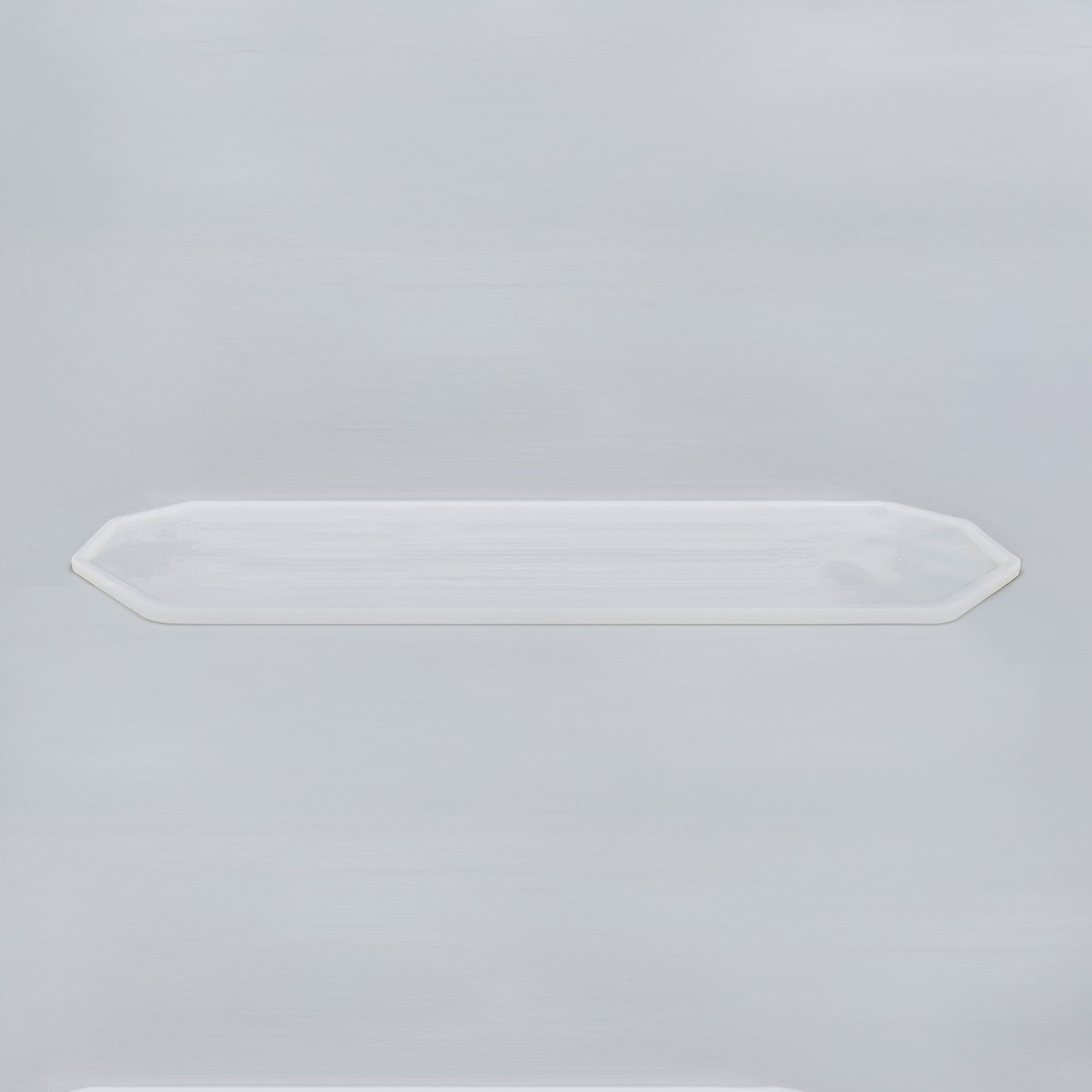 Set-Bestandteil farblose 4er Silikonunterlage lang für Katzengeschirr in Größe 20 cm – Ansicht von schräg oben (200)