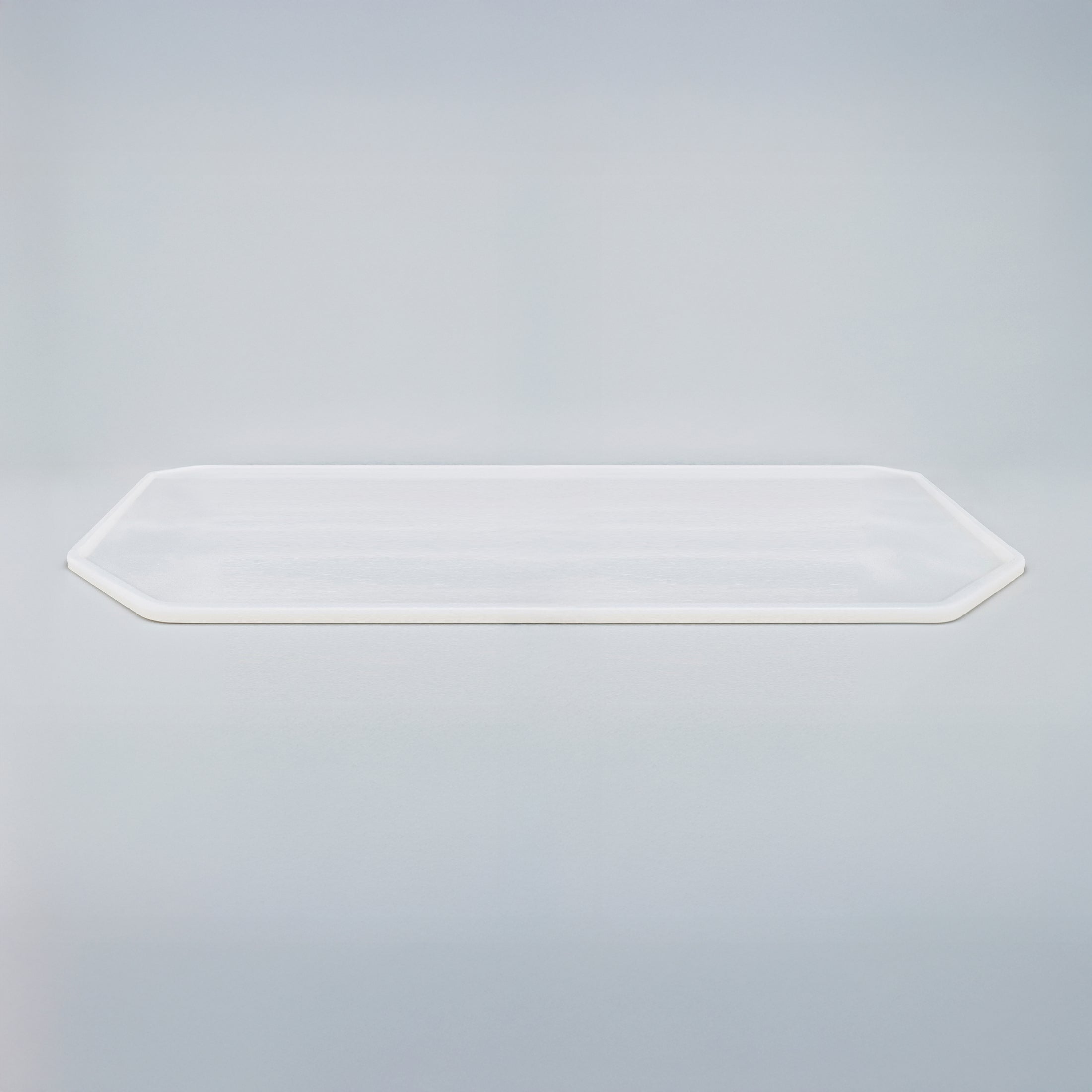 Set-Bestandteil: farblose 6er Silikonunterlage für Katzengeschirr in Größe 20 cm – Ansicht von schräg oben (200)