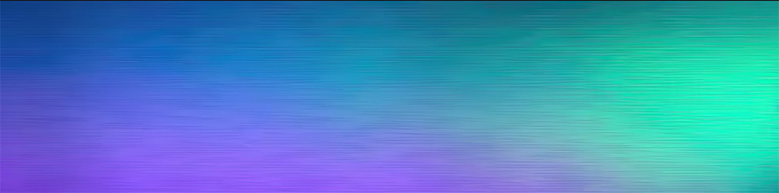 Ein das Katzen beruhigende Farbspektrum darstellender Farbverlauf von blau-violett zu pastell-grün