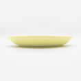 Bild in Galerie-Betrachter laden, Seitenansicht gelber Katzenteller aus Porzellan in Größe 18 cm (Faded Linden Yellow)
